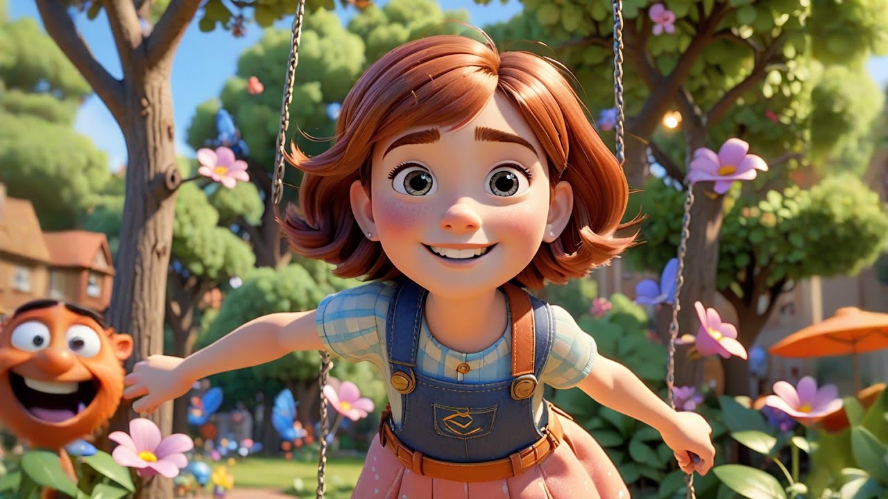 Swing Swing Under the Tree | Nature Song for Kids | Nursery Rhymes and Baby Songs