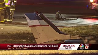 Davidson County: FAA, NTSB will investigate what caused deadly airplane crash on I-85