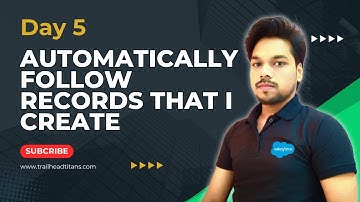 Automatically Track Records I Create in Salesforce NOW!