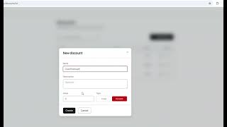 How to manage and apply Preset Discounts and Discount Reasons in Foodops