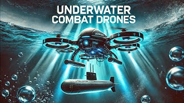 Underwater Combat Drones Advance Technology Artificial Intelligence!