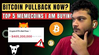 🚨 BITCOIN  OVER ETF SELLING! - MEME COINS I AM ING | CRYPTO MARKET