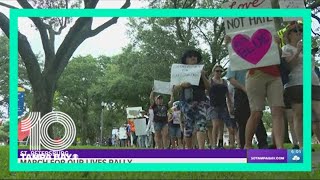 March For Our Lives rally held in downtown St. Petersburg