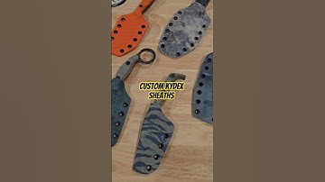 Custom Kydex Sheaths #kydexsheath #kydexholster #knife #sheath #multicam #camouflage #bladeshow