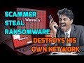 Scammer Steals Virus And Destroys His Own PC