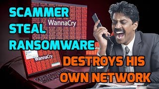Scammer Steals Virus And Destroys His Own PC