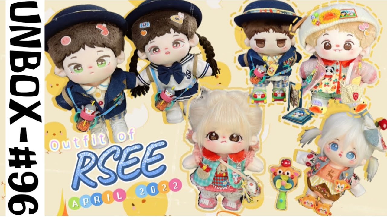 [UNBOX #96] - Outfit of RSEE (2)🍄🌹🐣🚌 - YouTube