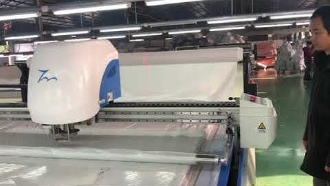 automatic multi layer fabric cutting machine