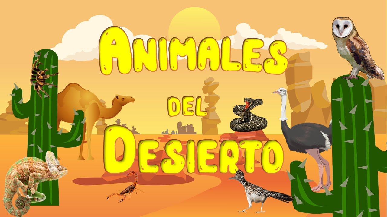 Animales del desierto para niños | Sonidos de animales | Videos educativos  | LeoFunTv - thptnganamst.edu.vn