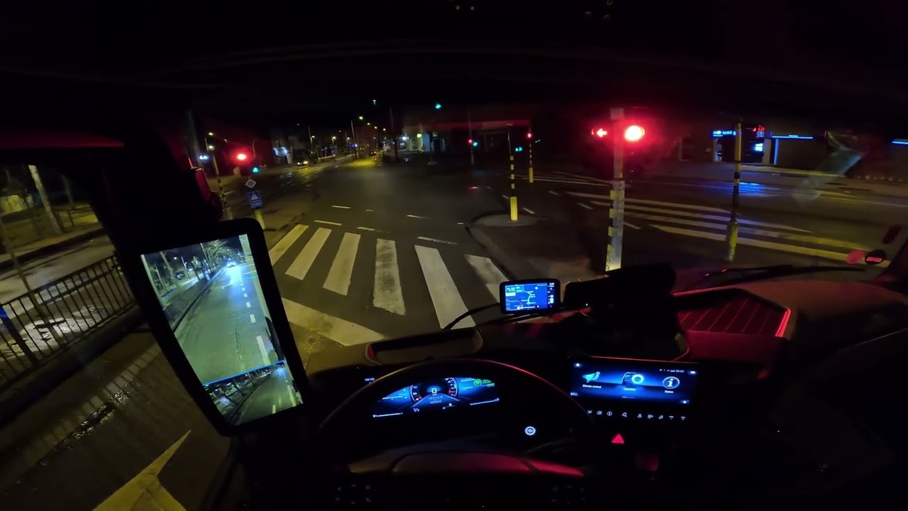 POV Truck Driving -   Road to Paris - Part 1