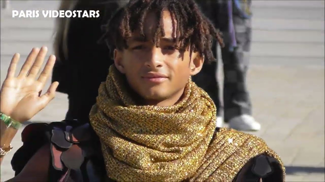 Jaden Smith hit the Louis Vuitton show in Paris carrying an Unidentified  Flying Jawn.