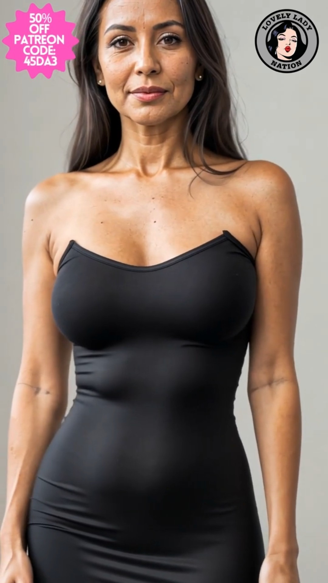stunning brunette ladies wearing black dresses Vol.19 VIDEO SLIDESHOW
