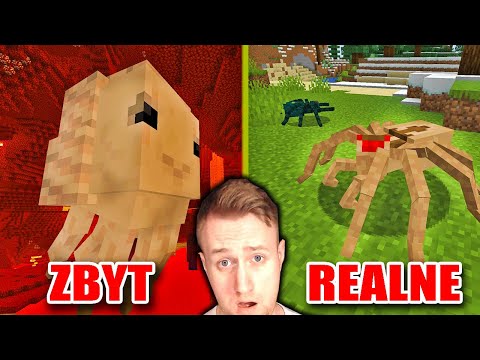MONSTERS AND ANIMALS TOO REALISTIC IN MINECRAFT