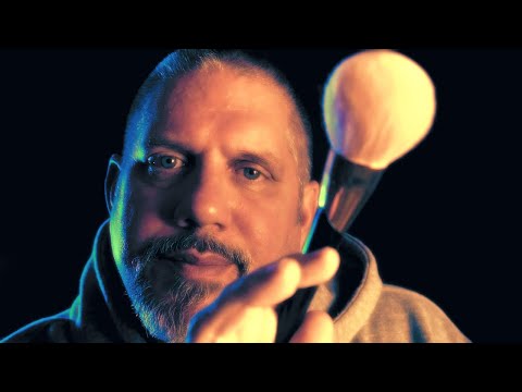 ASMR Face Brushing | Up Close Personal Attention Pampering/Sleep Session 😴💤💤 | ASMR Male | Binaural