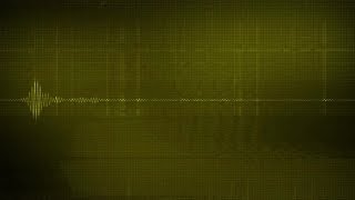 Yellow Cinematic Glitch Audio Waves | Motion Graphics - Videohive template