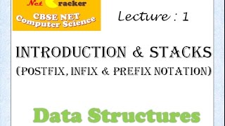 Introduction to Data Structure & Stacks : Lecture 1