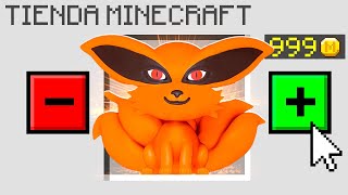 Paso Minecraft pero Puedo COMPRAR CUALQUIER ITEM de KURAMA 💰🤑