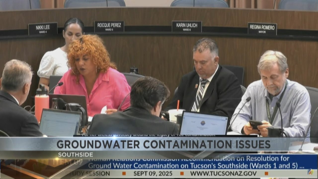 Tucson City Council discusses water contamination near airport