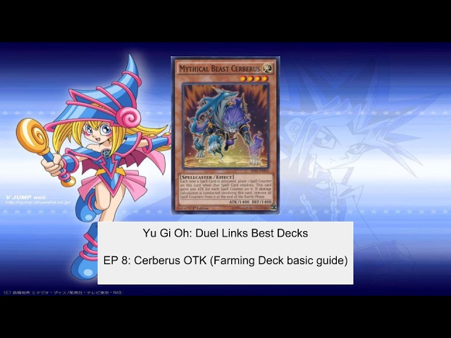 Duel Links Best Decks EP 8: Cerberus OTK (Farming Deck basic guide) (ignore  pronunciation XD)