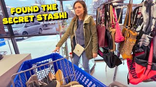 They were behind the counter...