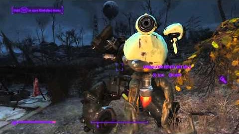 WTF is this Sentry Bot doing? | Fallout 4
