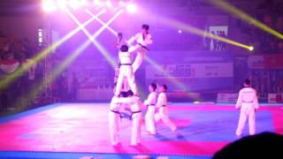 KUKKIWON Demonstration Team at 7th Asian Junior Taekwondo Championship 2013 - INDONESIA