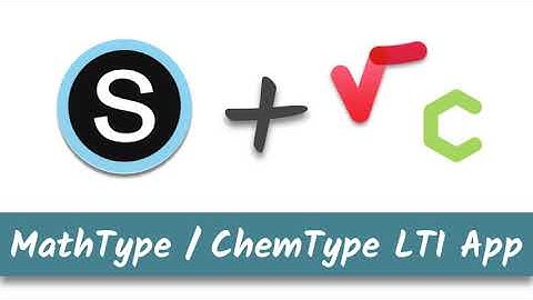 MathType / ChemType (Install / Use)