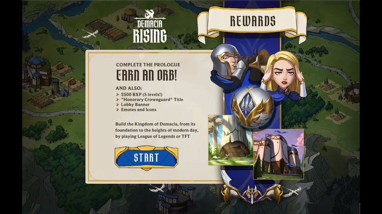 DEMACIA RISING-PROLOGUE+CHAPTER 1-LEAGUE OF LEGENDS-EASY METHOD-01-11 ...