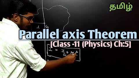 PARALLEL AXIS THEOREM || CLASS 11 PHYSICS || CHAPTER 5|| MOKKA PHYSICS