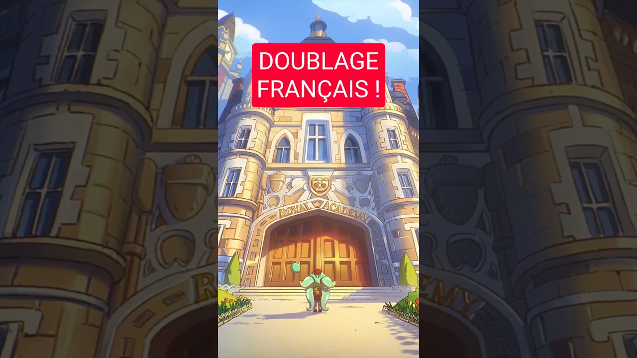 🇫🇷ANIMATION EN FRANÇAIS : UNE NOUVELLE RECRUE À L'ACADÉMIE ROYALE ! #brawlstars