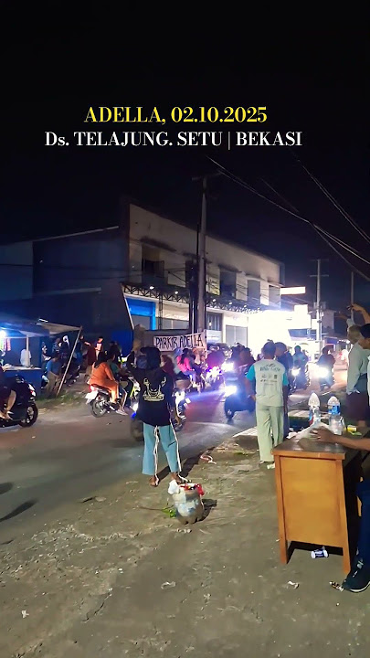 ADELLA LIVE BEKASI KALI INI, AMPUN SUHU.. MENYERAH.. PUKUL 20.30 BELUM MULAI CEK SOUND