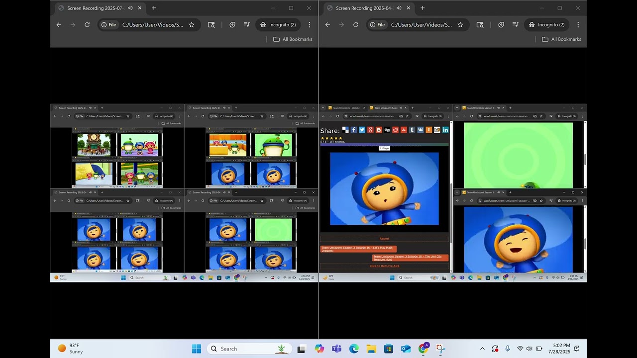 All The Team Umizoomi Season 3 19 Episodes At The Same Time