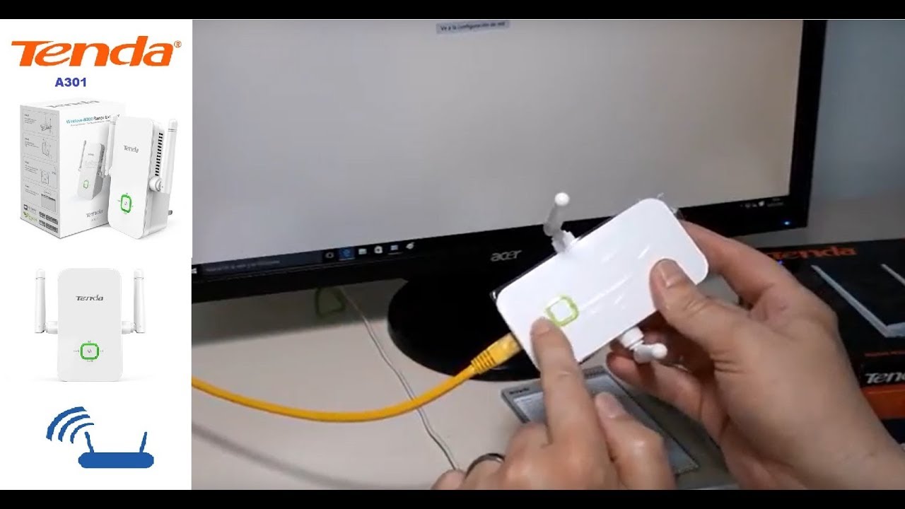 Extensor Wifi Con Ethernet
