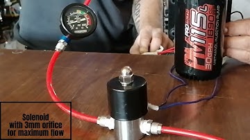 Prometh Adjustable Water - Methanol Pump (100-300+psi) & Solenoid Check Valve - TEST