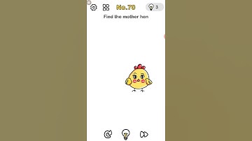 brain out /level 70/Find the mother hen