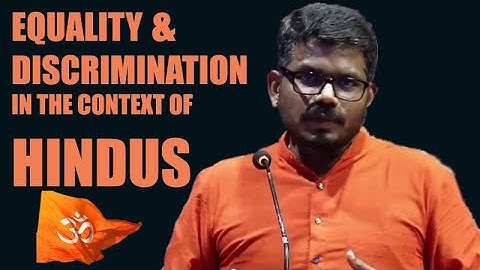 EQUALITY & DISCRIMINATION in the context of the HINDUS | J Sai Deepak | Freeing Temple Movement - 10