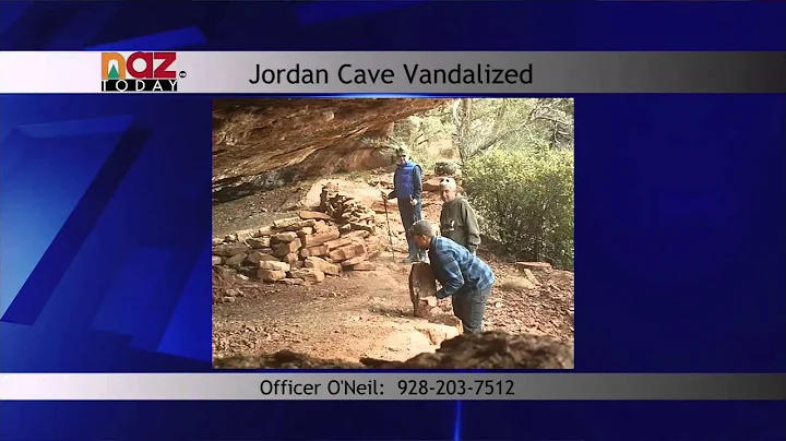 Vandals Damage Archaeological Site