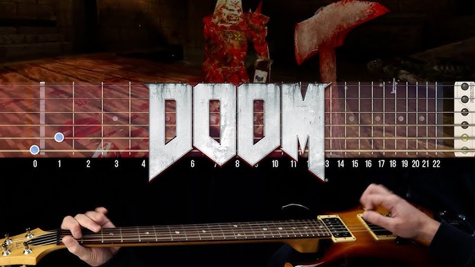 For those interested, crafted a bass tab for the Doom Eternal menu theme. :  r/BassGuitar