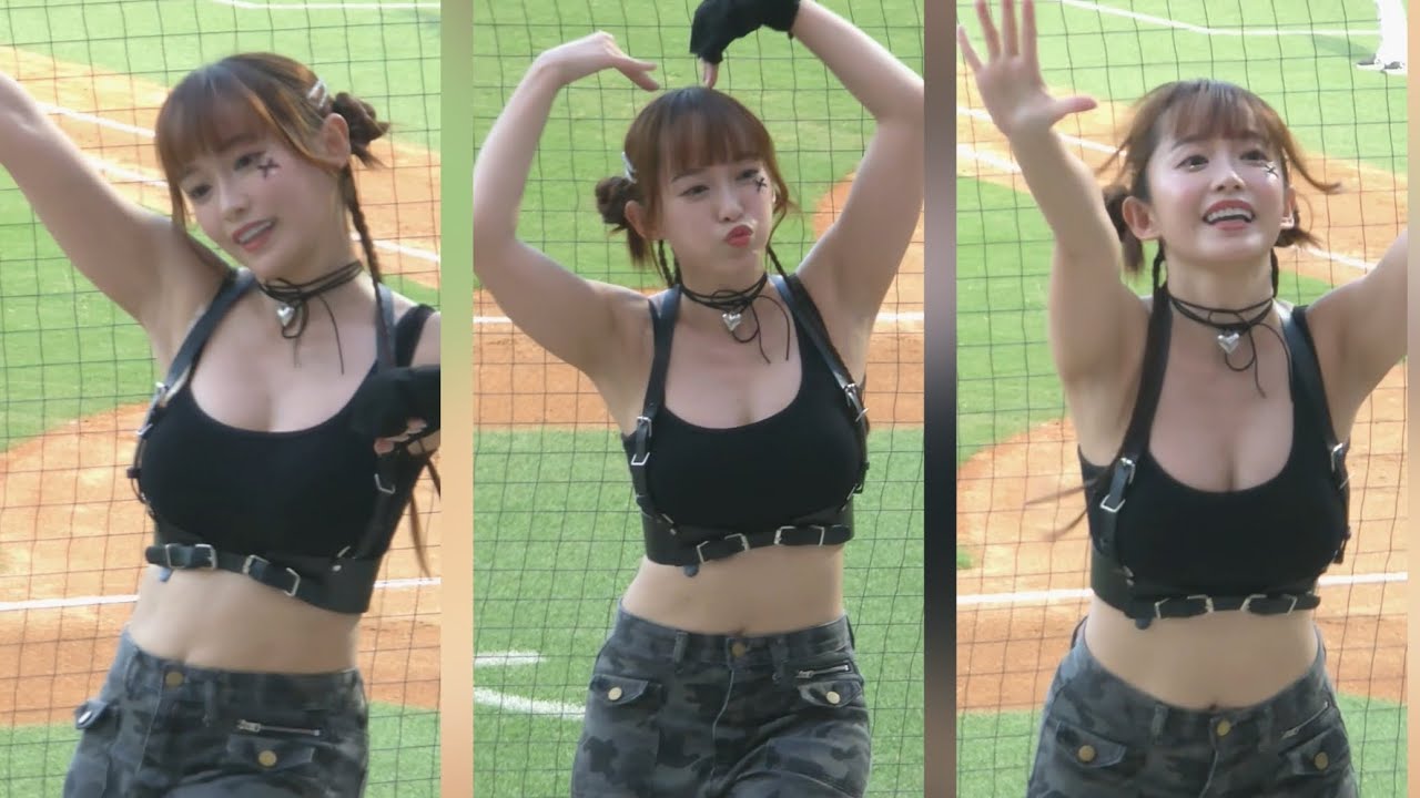 20250713 Fubon Angels 熱力製造所主題日 丹丹 嗆司曲【絕對無敵】#啦啦隊#cheerleader#baseball#cpbl#中華職棒#丹丹#富邦angels#富邦悍將#美女 