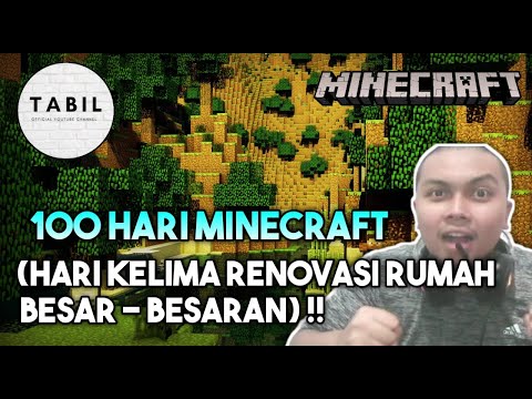 100 HARI MINECRAFT (HARI KELIMA MEMBUAT PERKEBUNAN)