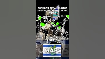 trying to get a comment from every country in the world | day number 2 | #maps #comment #countries