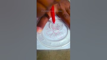 Simple Spirograph Design #shortvideo #spirograph #art #shorts #short