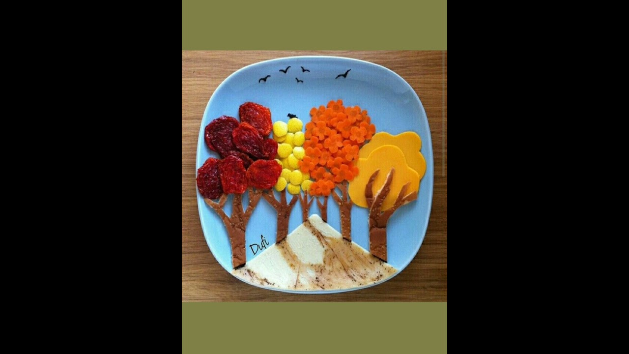 fruits creative art and craft