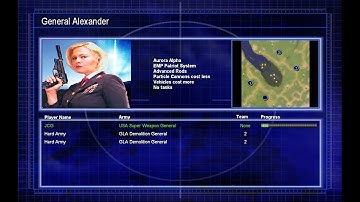 C&C Zero Hour: Superweapon General vs Demolitions Generals