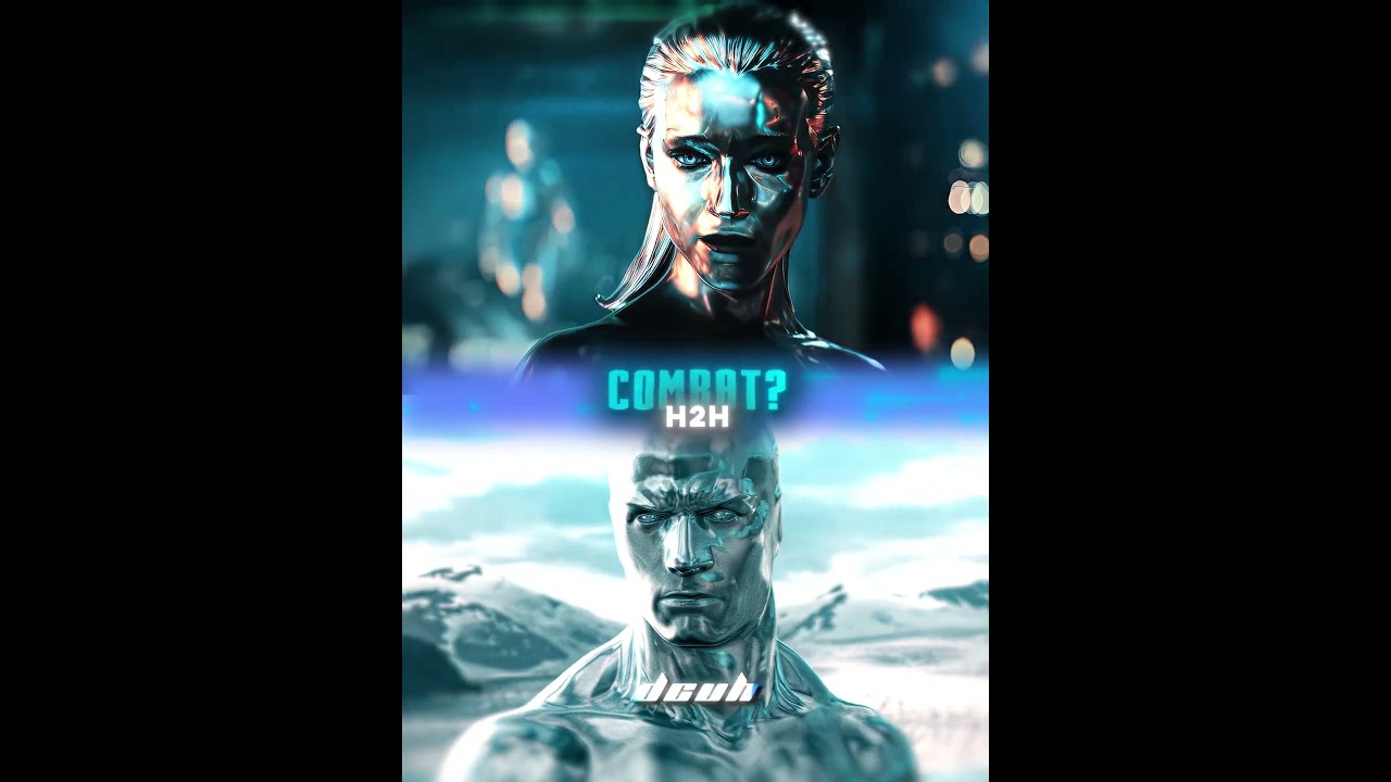 MCU Silver Surfer vs FOX Silver Surfer | #edit #fyp #silversurfer #fantasticfour