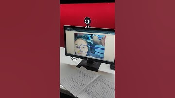 Students doing painting with their face in Scratch #painting #shorts #scratch #coding #ai #youtube