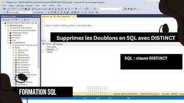Supprimez les Doublons en SQL avec DISTINCT : Guide Pratique