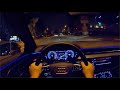 2020 Audi S8 Twin-Turbo V8 POV Night Drive (3D Audio)(ASMR)