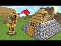 Minecraft DON'T ENTER THIS PYRAMID HOUSE WITH DANGEROUS CREATURES INSIDE !! Minecraft Mods