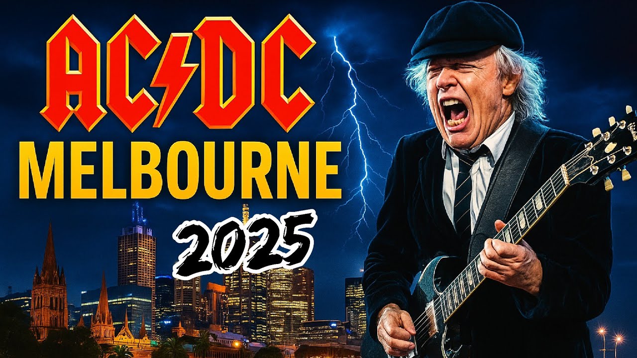 AC/DC to play Melbourne’s MCG on 12 & 16 November 2025? Massive Aussie ...